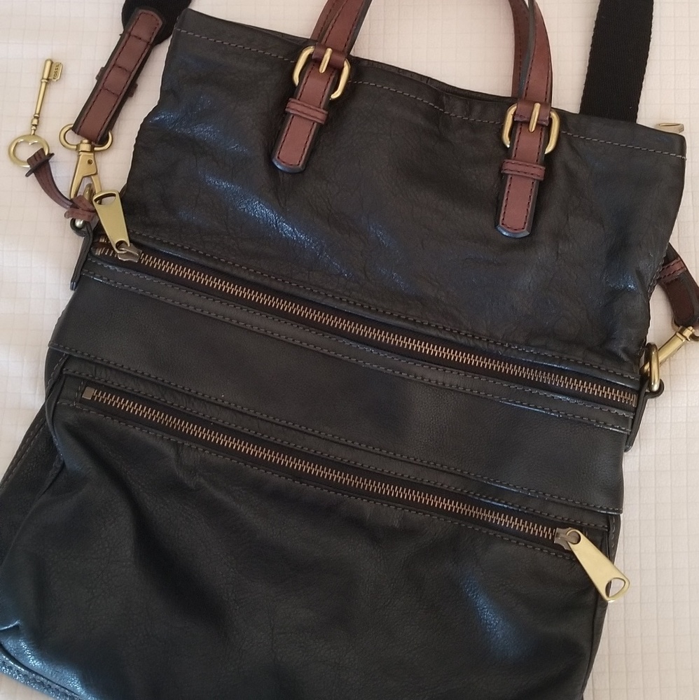 Fossil Explorer Crossover handbag